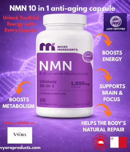 NMN 10-in-1 anti-aging supplement