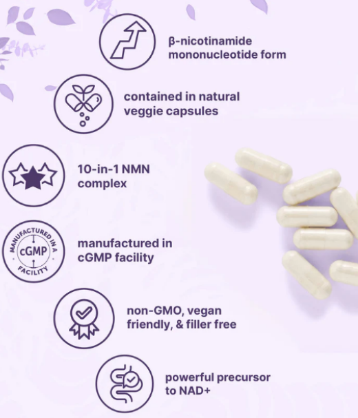 NMN 10-in-1 anti-aging supplement